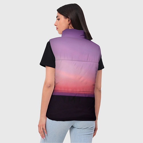 Женский жилет BTS / 3D-Черный – фото 4