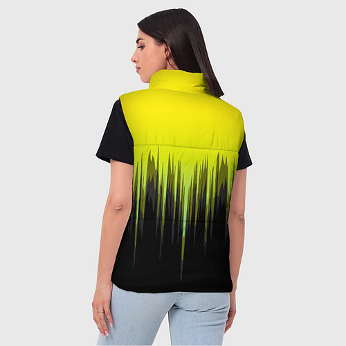 Женский жилет CYBERPUNK 2077 / 3D-Черный – фото 4