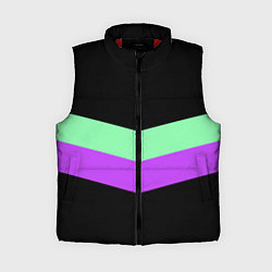 Женский жилет Колор блок, цвет: 3D-красный