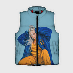 Женский жилет Billie Eilish, цвет: 3D-красный