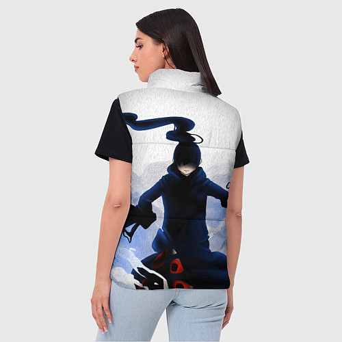 Женский жилет БАШНЯ БОГА / 3D-Черный – фото 4