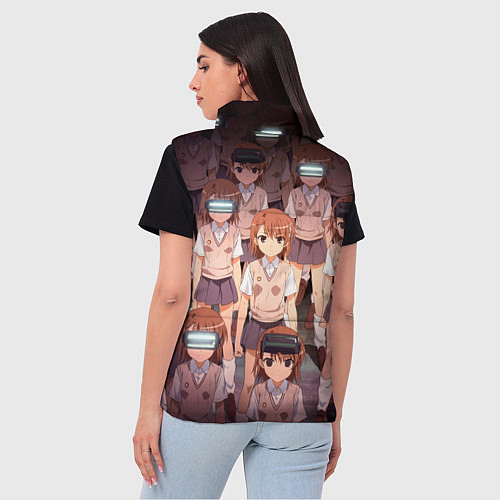 Женский жилет Railgun / 3D-Красный – фото 4