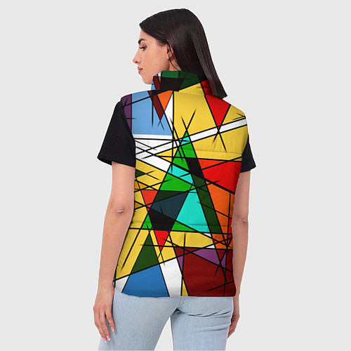 Женский жилет ПИКАССО / 3D-Черный – фото 4