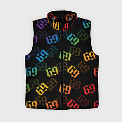Женский жилет 6IX9INE, цвет: 3D-светло-серый