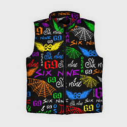 Женский жилет 6IX9INE, цвет: 3D-красный