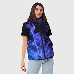 Женский жилет ОГОНЬ, цвет: 3D-черный — фото 2