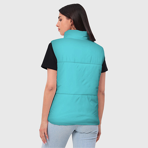 Женский жилет Бирюза / 3D-Красный – фото 4