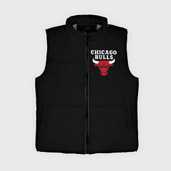 Женский жилет CHICAGO BULLS, цвет: 3D-светло-серый