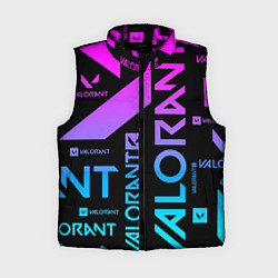 Женский жилет Valorant, цвет: 3D-черный