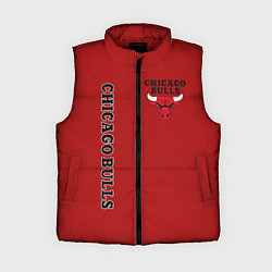 Женский жилет CHICAGO BULLS, цвет: 3D-красный