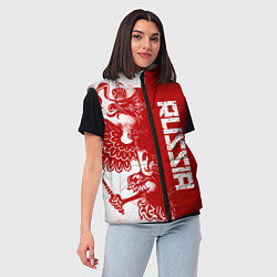 Женский жилет Russia, цвет: 3D-черный — фото 2