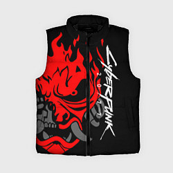 Женский жилет CYBERPUNK 2077 SAMURAI, цвет: 3D-черный