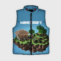 Женский жилет Minecraft, цвет: 3D-красный