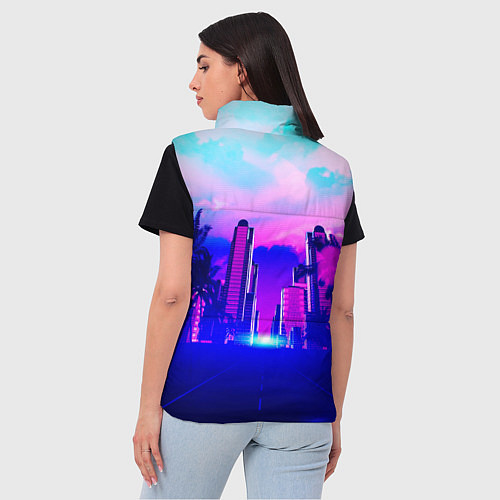 Женский жилет GTA REMASTER / 3D-Красный – фото 4