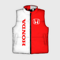 Женский жилет HONDA, цвет: 3D-черный