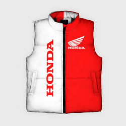 Женский жилет HONDA, цвет: 3D-черный