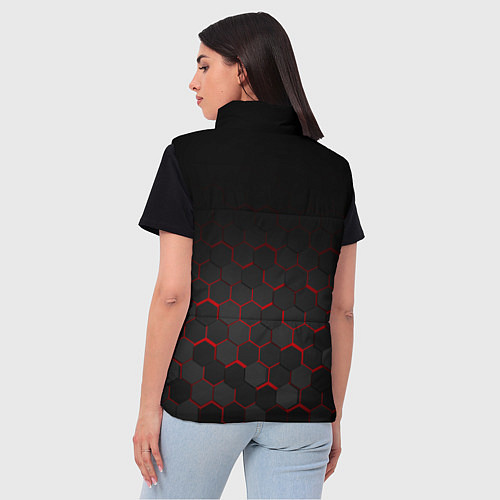 Женский жилет HONDA / 3D-Черный – фото 4