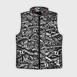 Женский жилет Top Hip Hop, цвет: 3D-красный