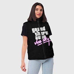 Женский жилет GTA VICE CITY, цвет: 3D-красный — фото 2