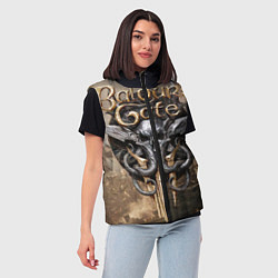 Женский жилет Baldurs gate 3, цвет: 3D-черный — фото 2
