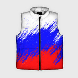 Женский жилет Россия, цвет: 3D-светло-серый