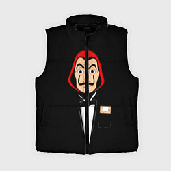 Женский жилет Бумажный Дом, цвет: 3D-черный