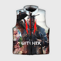 Женский жилет The Witcher, цвет: 3D-черный