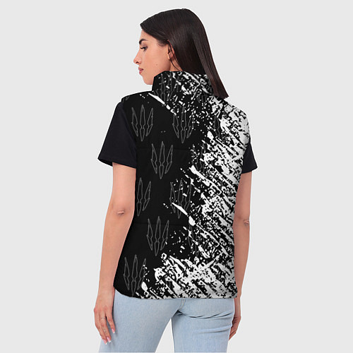 Женский жилет The Witcher / 3D-Черный – фото 4