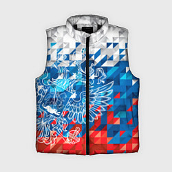 Женский жилет Россия, цвет: 3D-черный