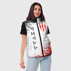 Женский жилет THE WITCHER, цвет: 3D-черный — фото 2