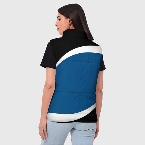 Женский жилет Russia / 3D-Черный – фото 4