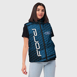Женский жилет FORD, цвет: 3D-черный — фото 2