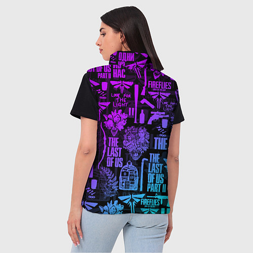 Женский жилет THE LAST OF US 2 / 3D-Красный – фото 4