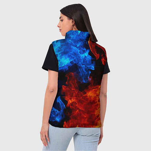 Женский жилет HONDA / 3D-Красный – фото 4