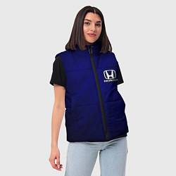 Женский жилет HONDA, цвет: 3D-черный — фото 2