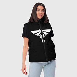 Женский жилет THE LAST OF US 2 ЦИКАДЫ, цвет: 3D-черный — фото 2