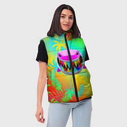 Женский жилет 6IX9INE 69 SHARK, цвет: 3D-красный — фото 2