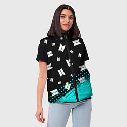 Женский жилет BTS БТС, цвет: 3D-светло-серый — фото 2