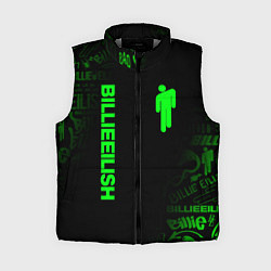 Женский жилет BILLIE EILISH БИЛЛИ АЙЛИШ, цвет: 3D-светло-серый