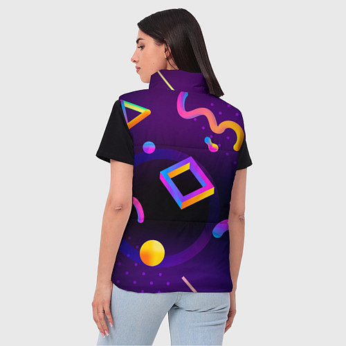 Женский жилет Roblox / 3D-Черный – фото 4