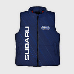Женский жилет SUBARU, цвет: 3D-красный
