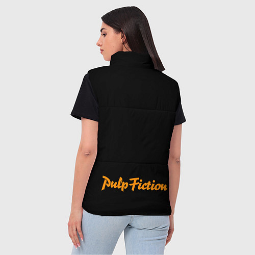 Женский жилет Криминальное чтиво / 3D-Черный – фото 4