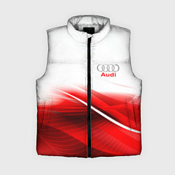 Женский жилет AUDI, цвет: 3D-светло-серый