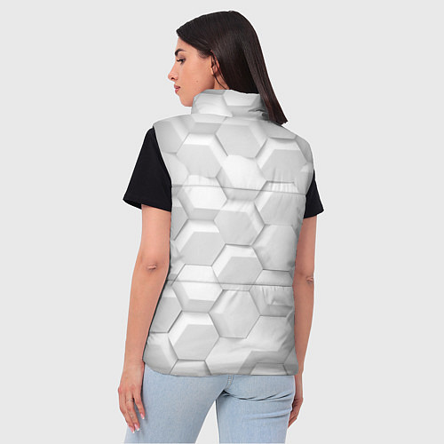 Женский жилет 3D WHITE / 3D-Красный – фото 4