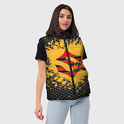 Женский жилет Sabaton, цвет: 3D-красный — фото 2