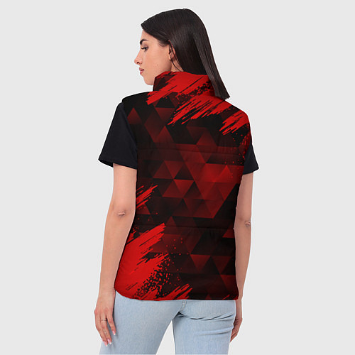 Женский жилет PORSCHE / 3D-Черный – фото 4