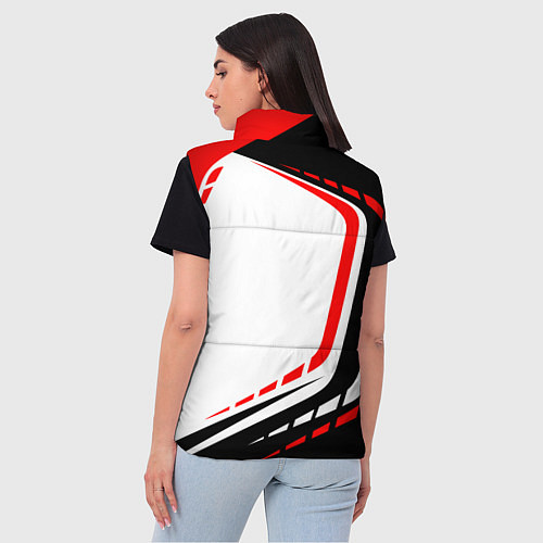 Женский жилет Mitsubishi EVO Uniform / 3D-Черный – фото 4