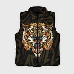 Женский жилет Тигровый стимпанк Tiger
