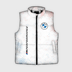 Женский жилет BMW БМВ, цвет: 3D-черный