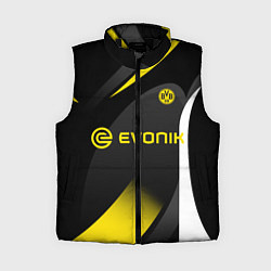 Женский жилет BORUSSIA DORTMUND, цвет: 3D-черный